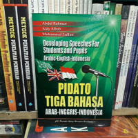 Image of Pidato Tiga Bahasa Arab-Inggris-Indonesia