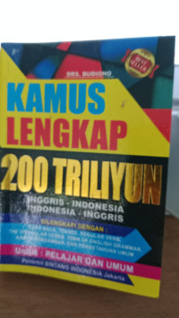 Image of Kamus lengkap 200 Triliyun inggris-Indonesia