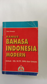 Image of KAMUS BAHASA INDONESIA MODERN