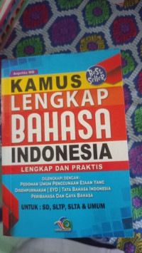 Image of Kamus lengkap Bahasa indonesia