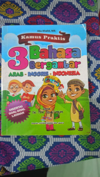 Image of 3 Bahasa bergambar Arab-Inggris-Indonesia