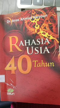 Image of RAHASIA USIA 40 TAHUN