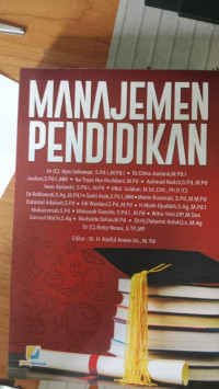 Image of MANAJEMEN PENDIDIKAN