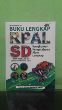 Image of BUKU LENGKAP RPAL SD Untuk Kelas 3,4,5 & 6