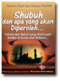 Image of Shubuh Dan Apa Yang Akan Diperoleh
