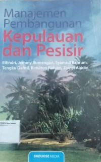 Image of Manajemen Pembangunan Kepulauan dan Pesisir