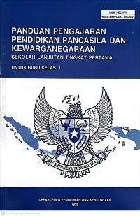 Image of Panduan Pengajaran Pendidikan Pancasila dan Kewarganegaraan
