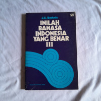 Image of Inilah Bahasa Indonesia Yang Benar III