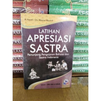 Image of Latihan Apresiasi Sastra Penunjang Pengajaran Bahasa Dan Sastra Indonesia