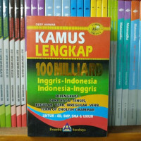Image of Kamus Lengkap 100 Milliard Inggris-Indonesia
Indonesia-Inggris