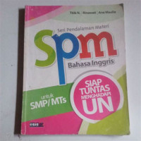 Image of SERI PENDALAMA MATERI SPM BAHASA INGGRIS SIAP TUNTAS MENGHADAP UN